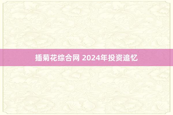 插菊花综合网 2024年投资追忆
