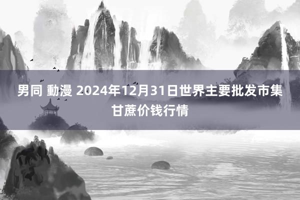 男同 動漫 2024年12月31日世界主要批发市集甘蔗价钱行情
