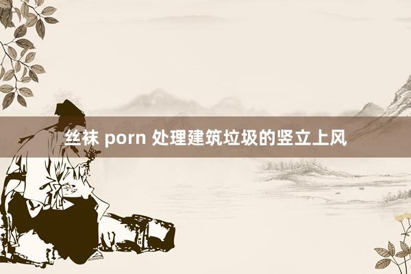 丝袜 porn 处理建筑垃圾的竖立上风