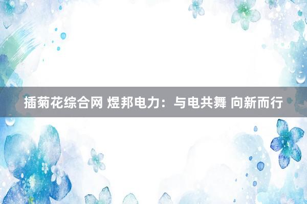 插菊花综合网 煜邦电力：与电共舞 向新而行