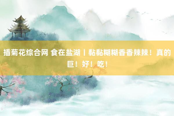 插菊花综合网 食在盐湖丨黏黏糊糊香香辣辣！真的巨！好！吃！