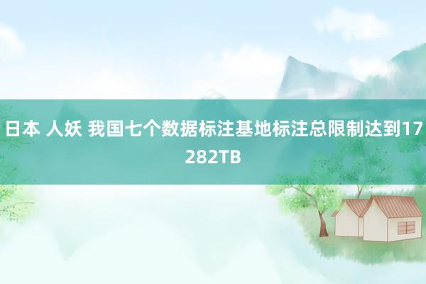 日本 人妖 我国七个数据标注基地标注总限制达到17282TB