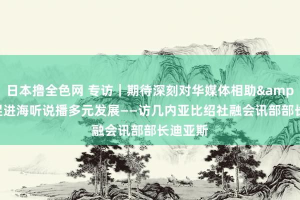 日本撸全色网 专访｜期待深刻对华媒体相助&#32;促进海听说播多元发展——访几内亚比绍社融会讯部部长迪亚斯